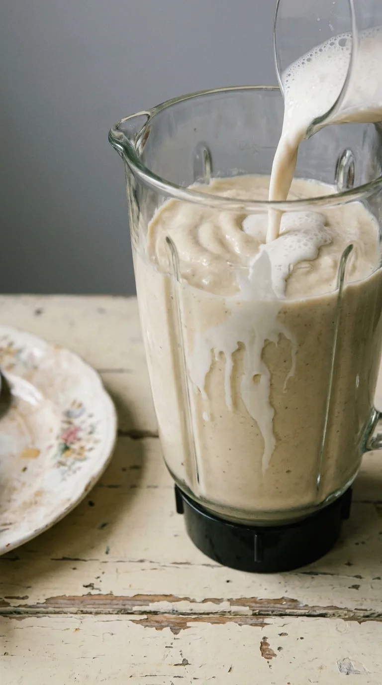 Protein Smoothie Lactose Free: Plant-Based Energy Drink – step 5: Adjust consistency and taste