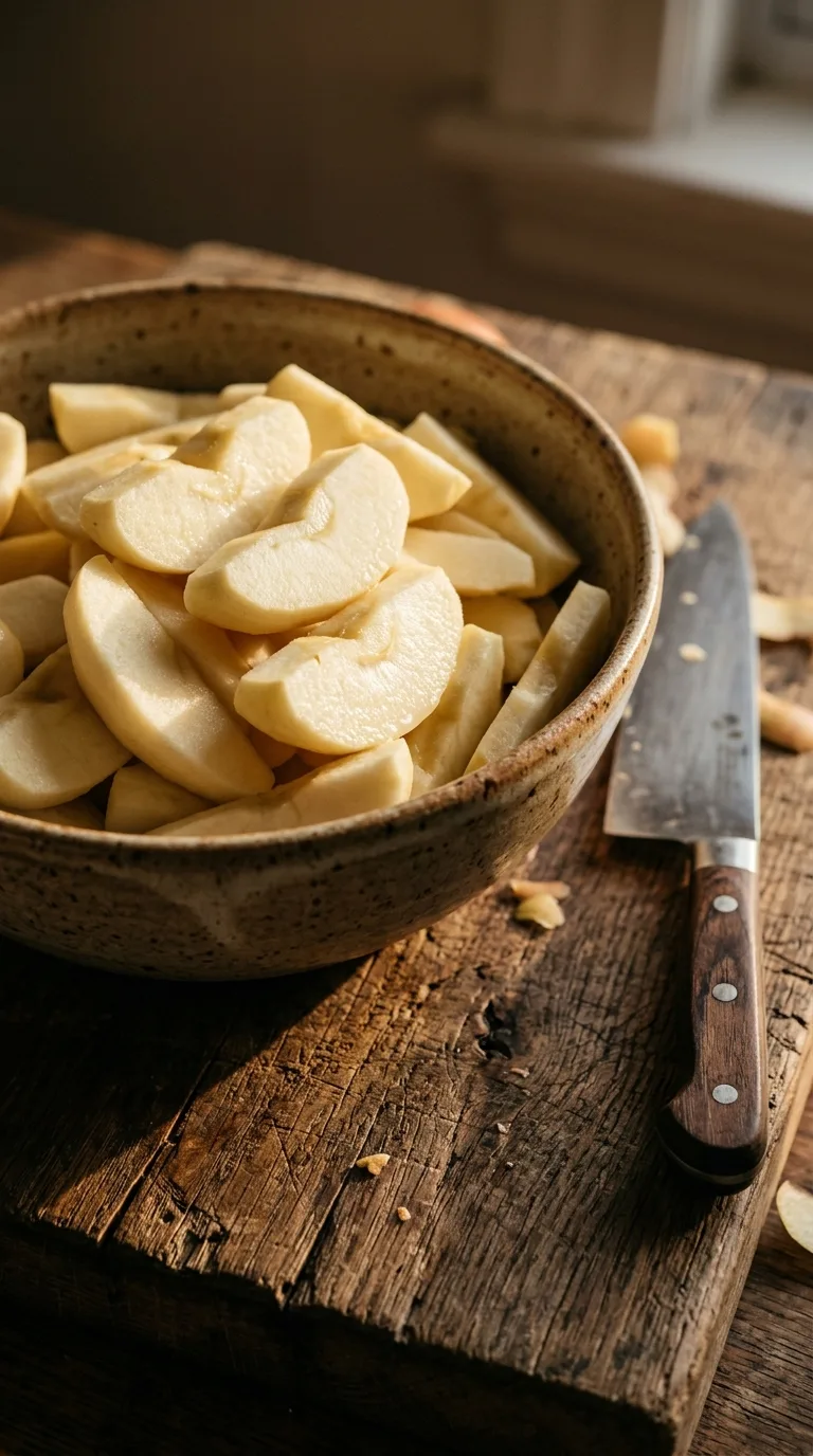 Apple Butter: Slow Cooker Fruit Spread – step 1: Prepare the fruit