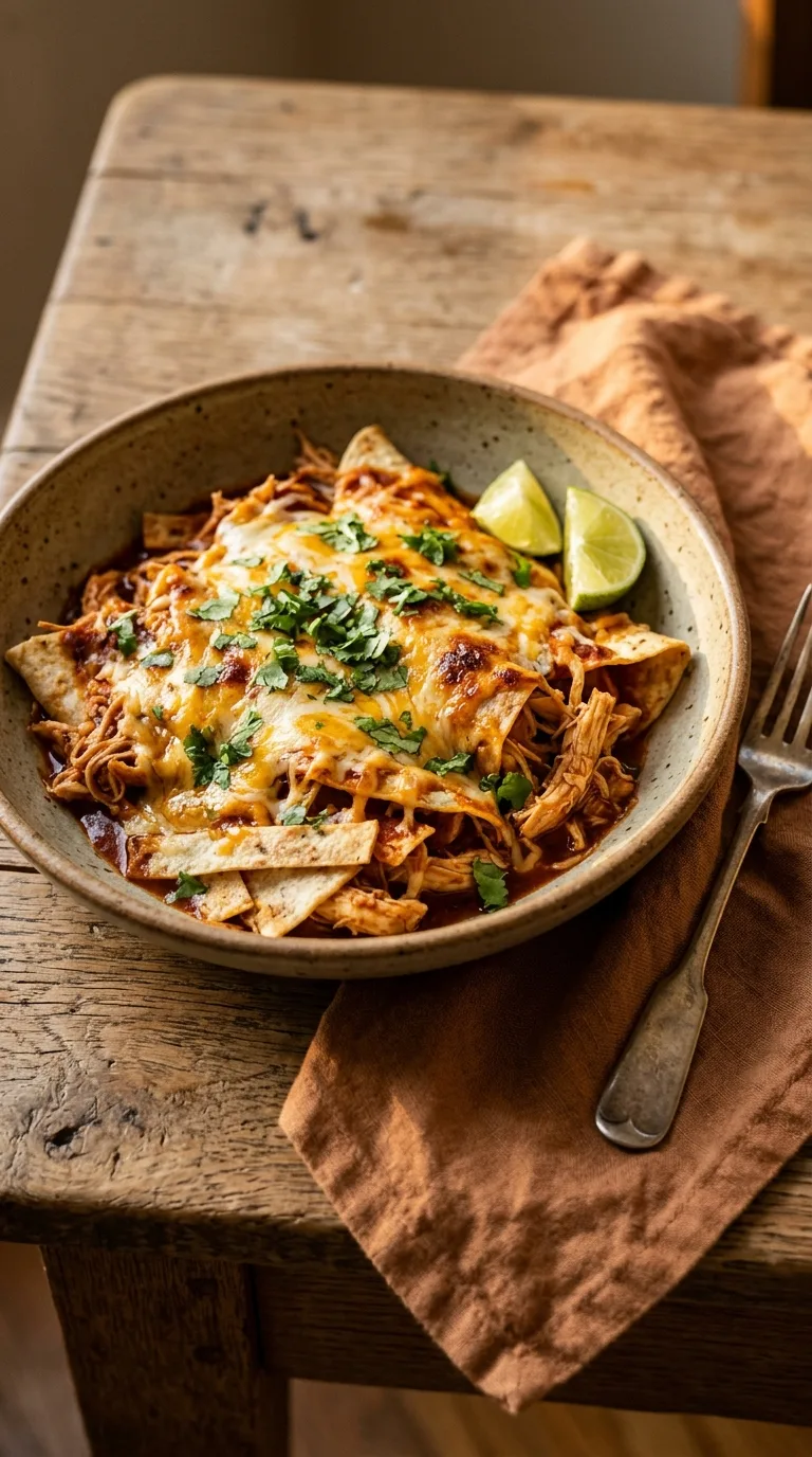Enchiladas: Slow Cooker Mexican Chicken – step 6: Melt the cheese