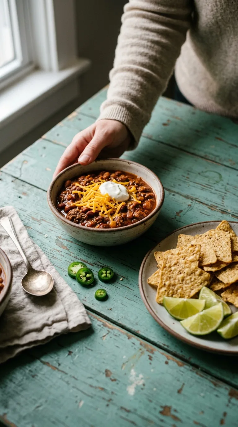 Hearty Slow Cooker Chili: Mexican Beef and Bean Stew – step 6: Adjust the consistency