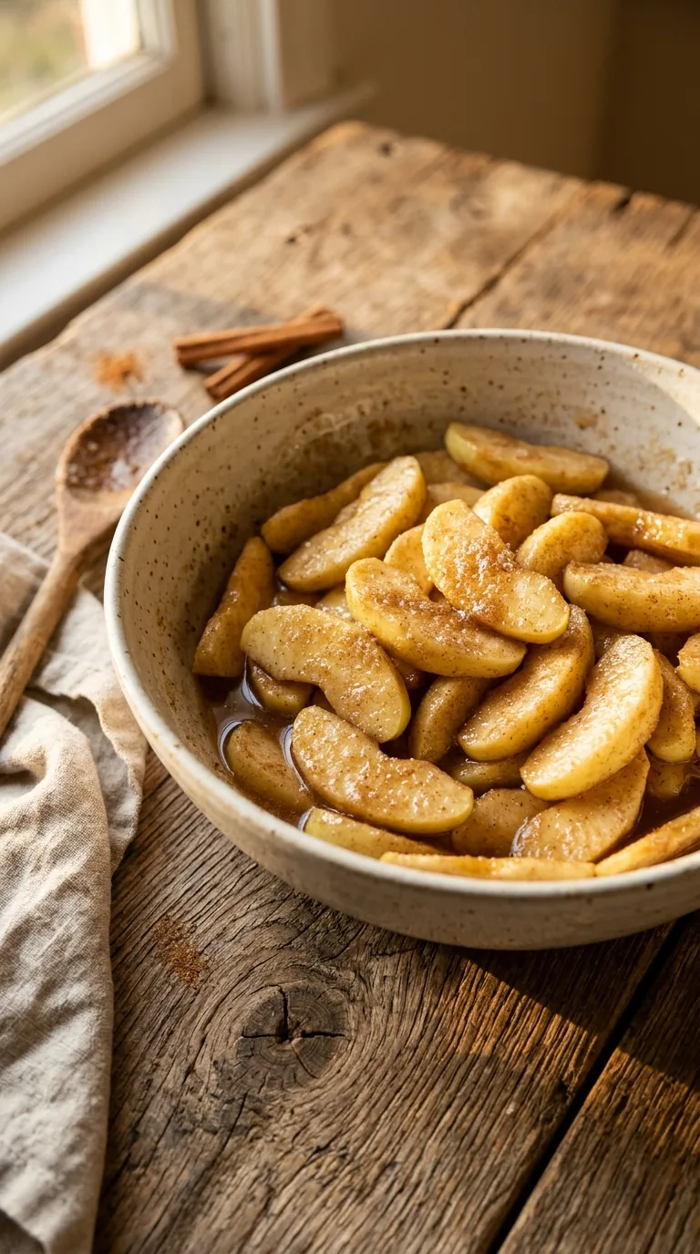 Apple Butter: Slow Cooker Fruit Spread – step 3: Coat the apples
