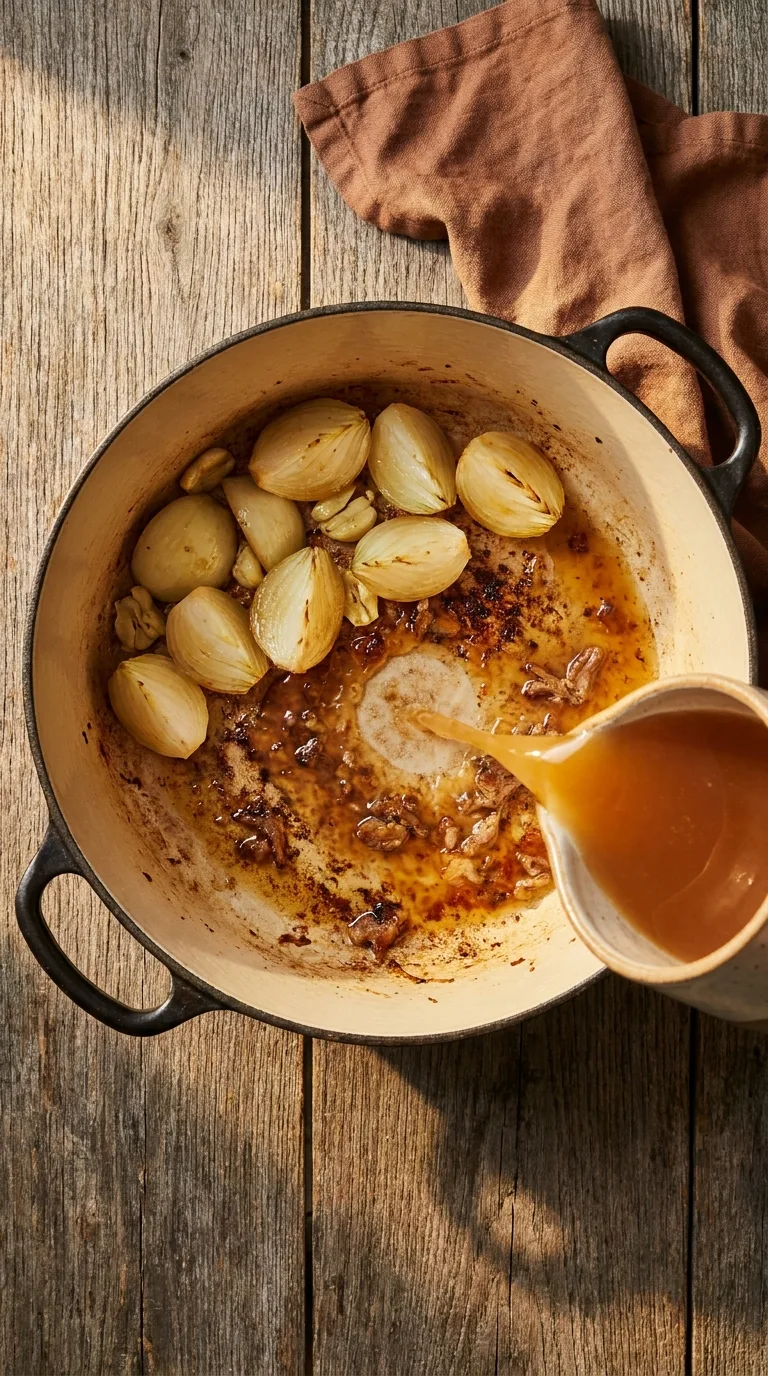 Pot Roast: American Slow Cooked Beef – step 3: Sauté the aromatics