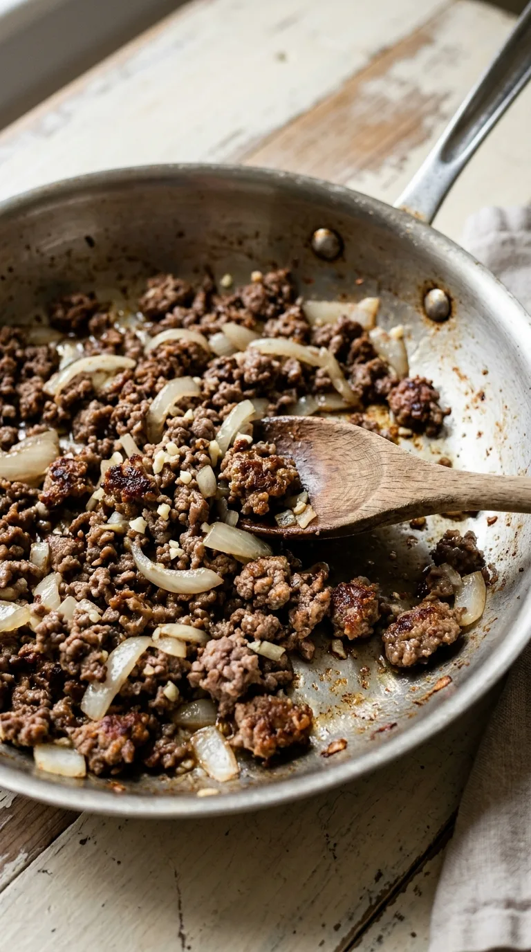 Hearty Slow Cooker Chili: Mexican Beef and Bean Stew – step 3: Add the garlic