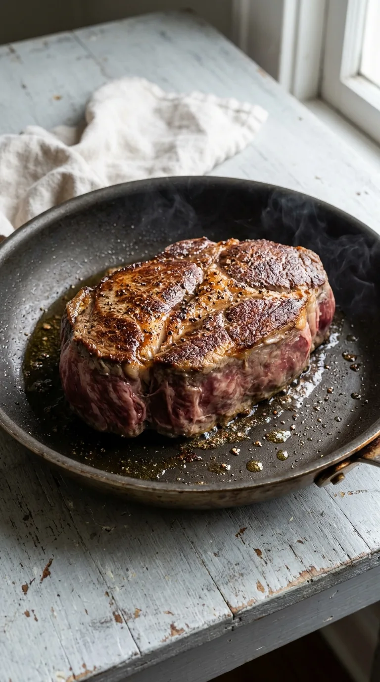 French Dip Sandwich: Slow Cooked Beef with Au Jus – step 2: Sear the beef