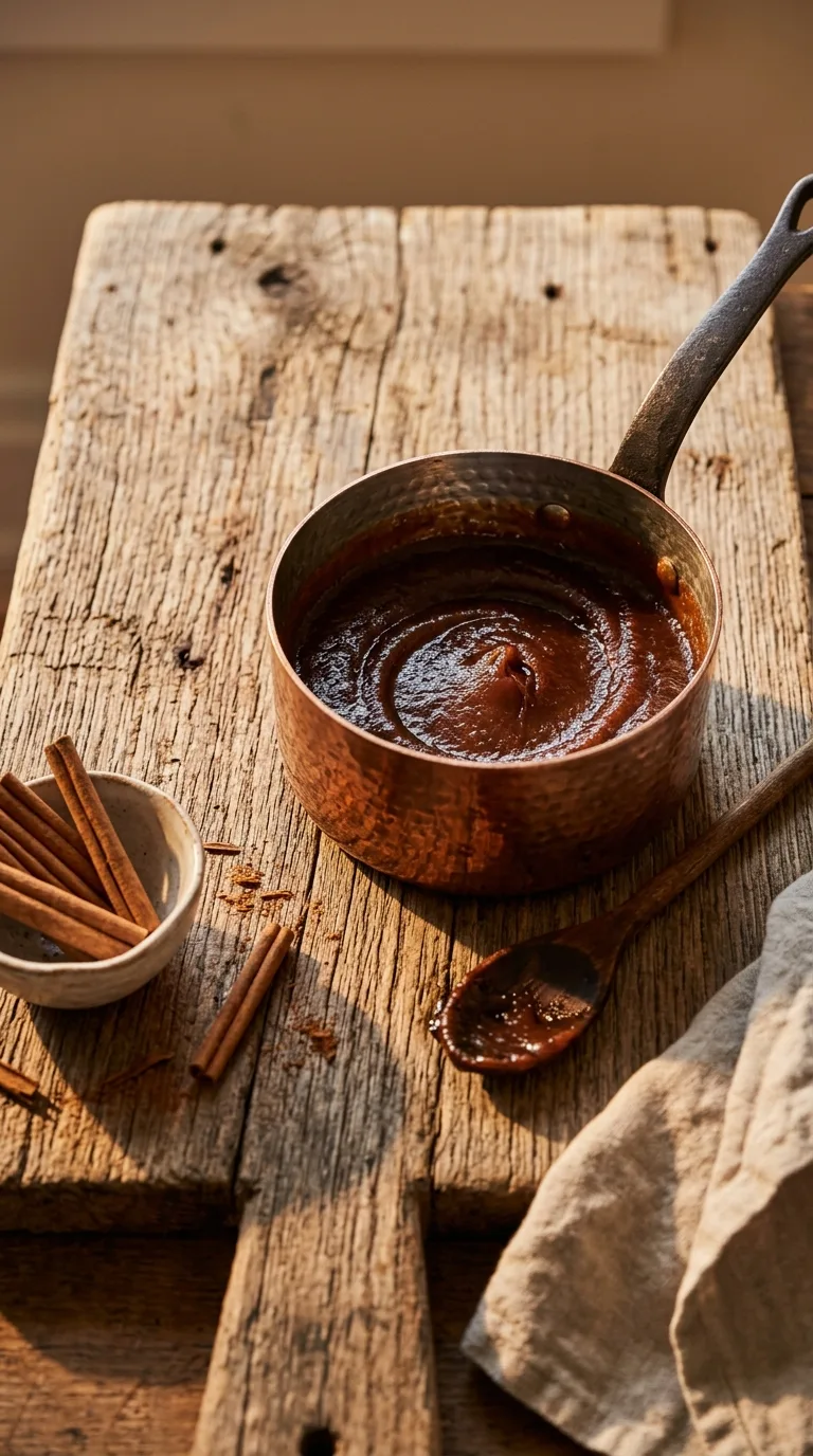 Apple Butter: Slow Cooker Fruit Spread – step 7: Blend and heat