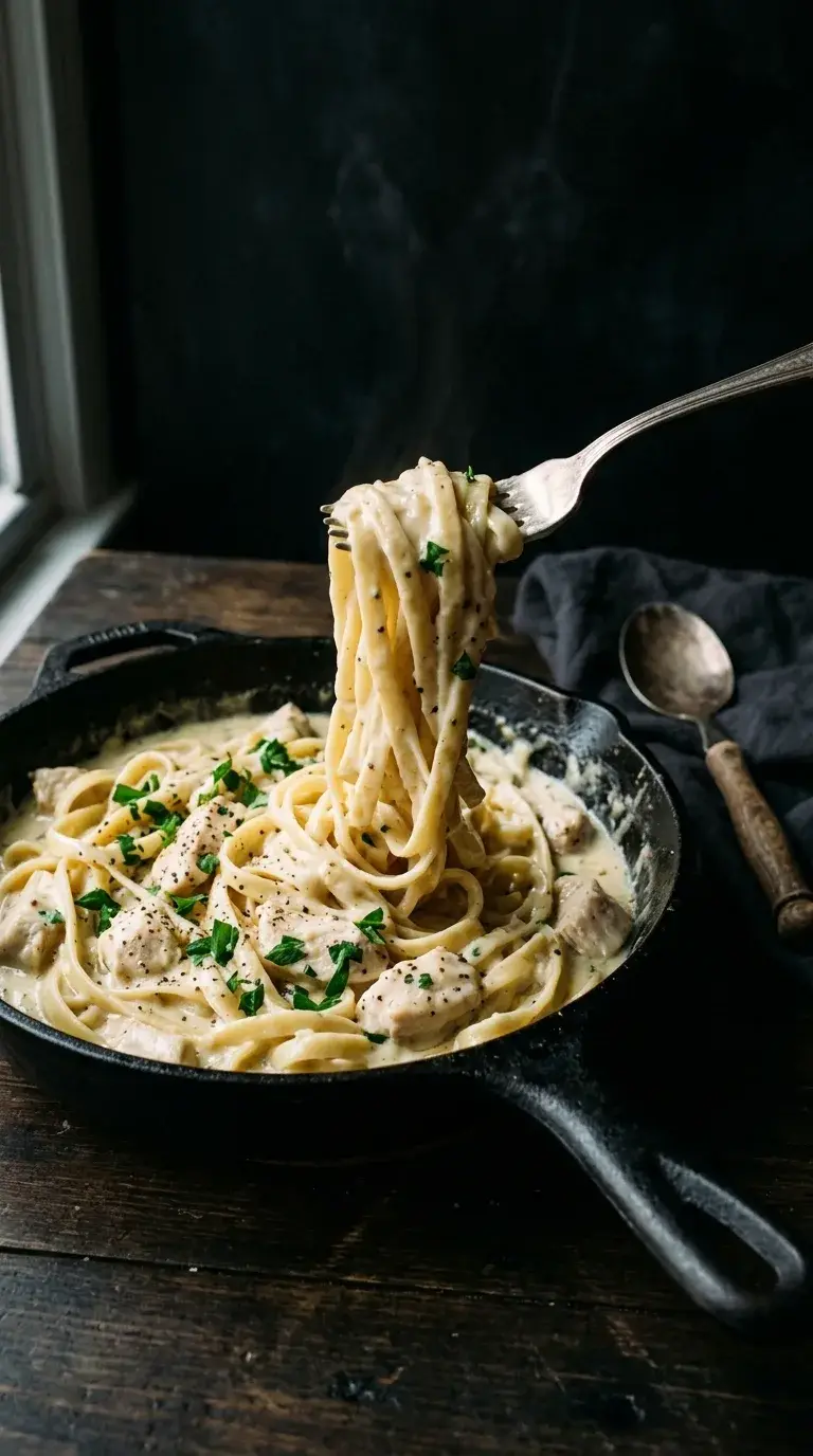 Chicken Alfredo: Italian Creamy Pasta