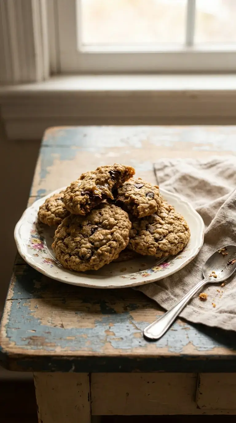 Protein Oatmeal Cookies: Vanilla Oat Chews