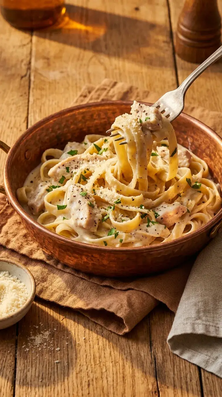 Chicken Alfredo: Creamy Pasta without Heavy Cream