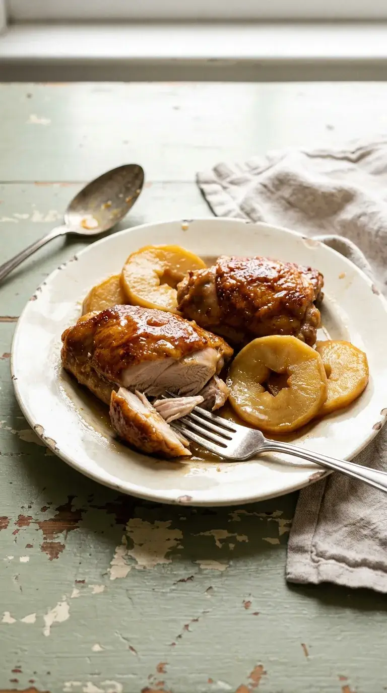 Crock Pot Chicken and Apples: Slow-Cooked Savoury Stew