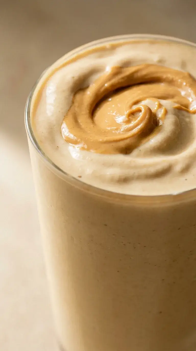 Peanut Butter Protein Smoothie: Creamy High Protein Shake