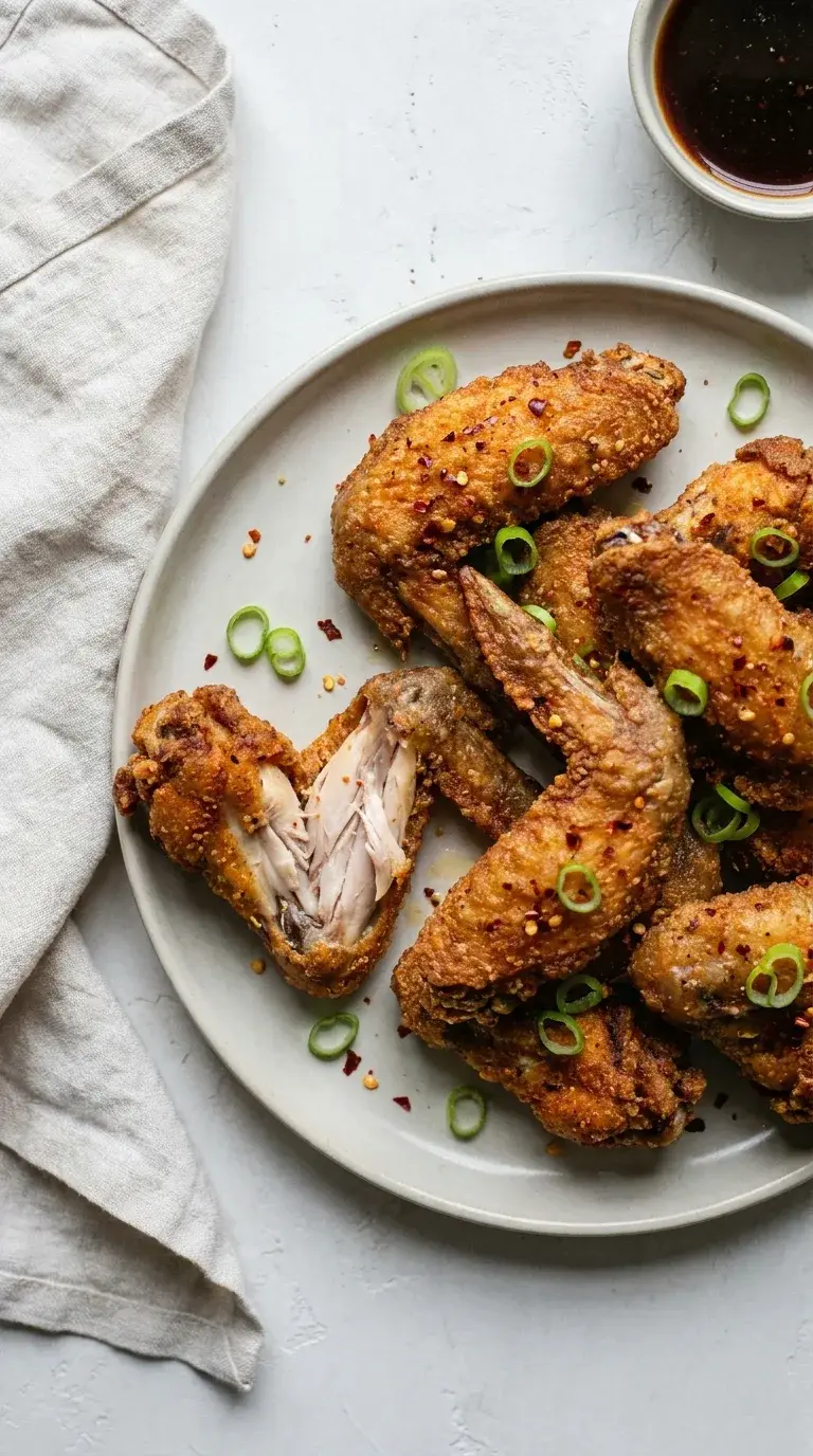 Chinese Salt and Pepper Chicken Wings: Crisp Asian Appetiser