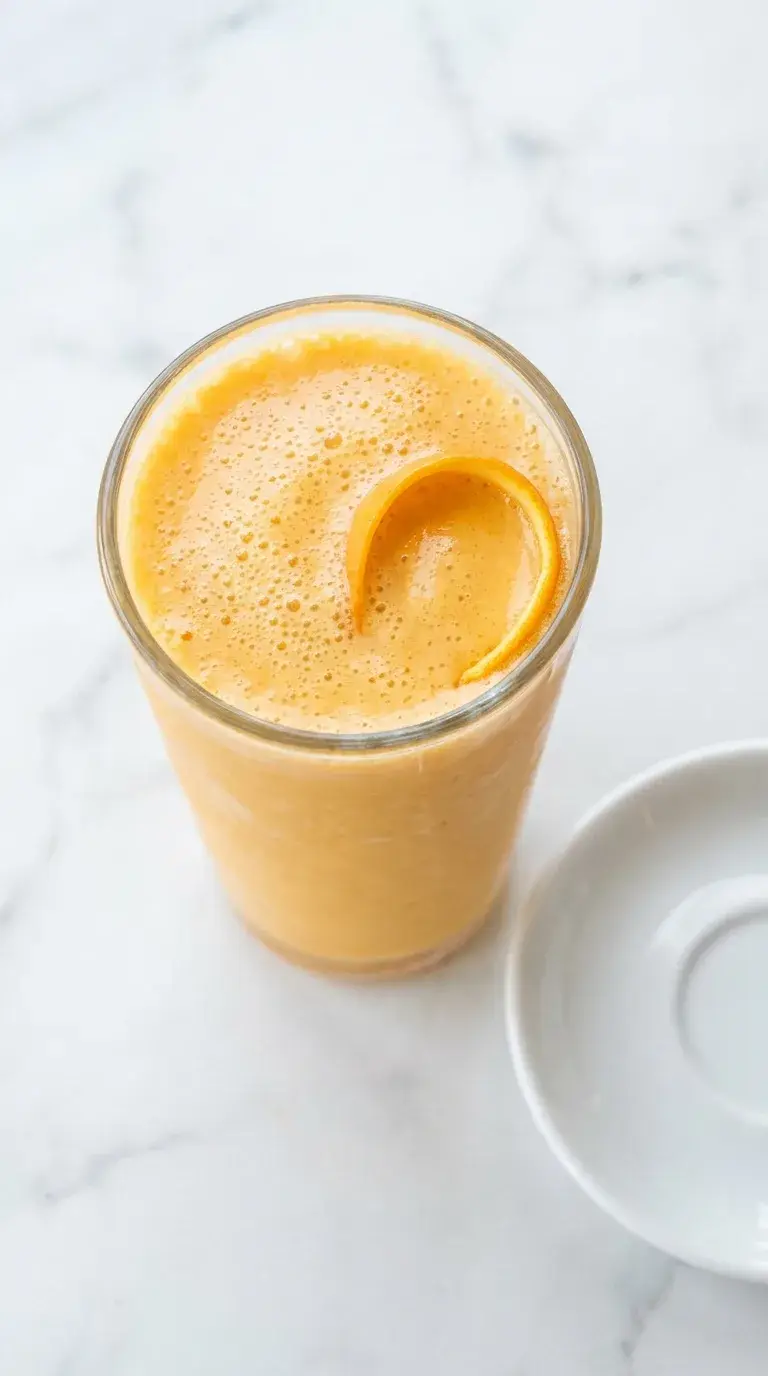 Orange Protein Smoothie: Creamy Citrus Shake