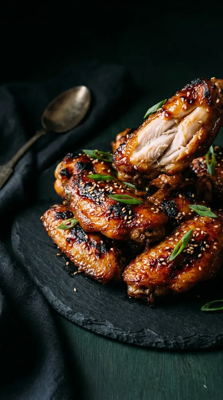 Honey Soy Chicken Wings: Crispy Asian Appetiser