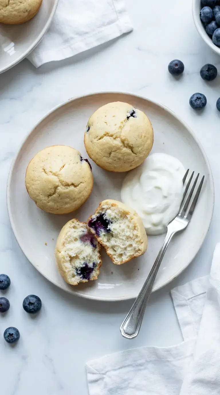Protein Muffins with Greek Yogurt: High-Protein Breakfast Cakes