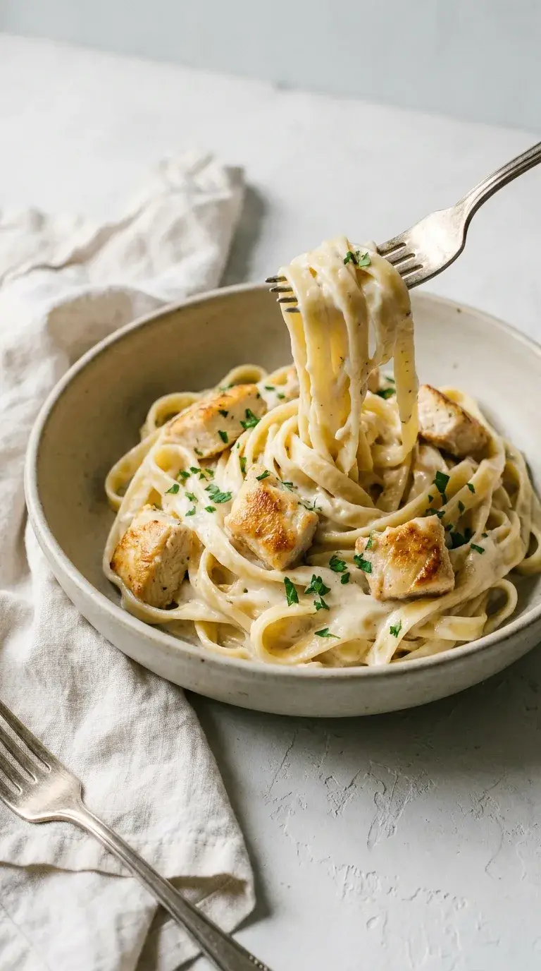 Creme Fraiche Chicken Pasta: Creamy Italian Pasta