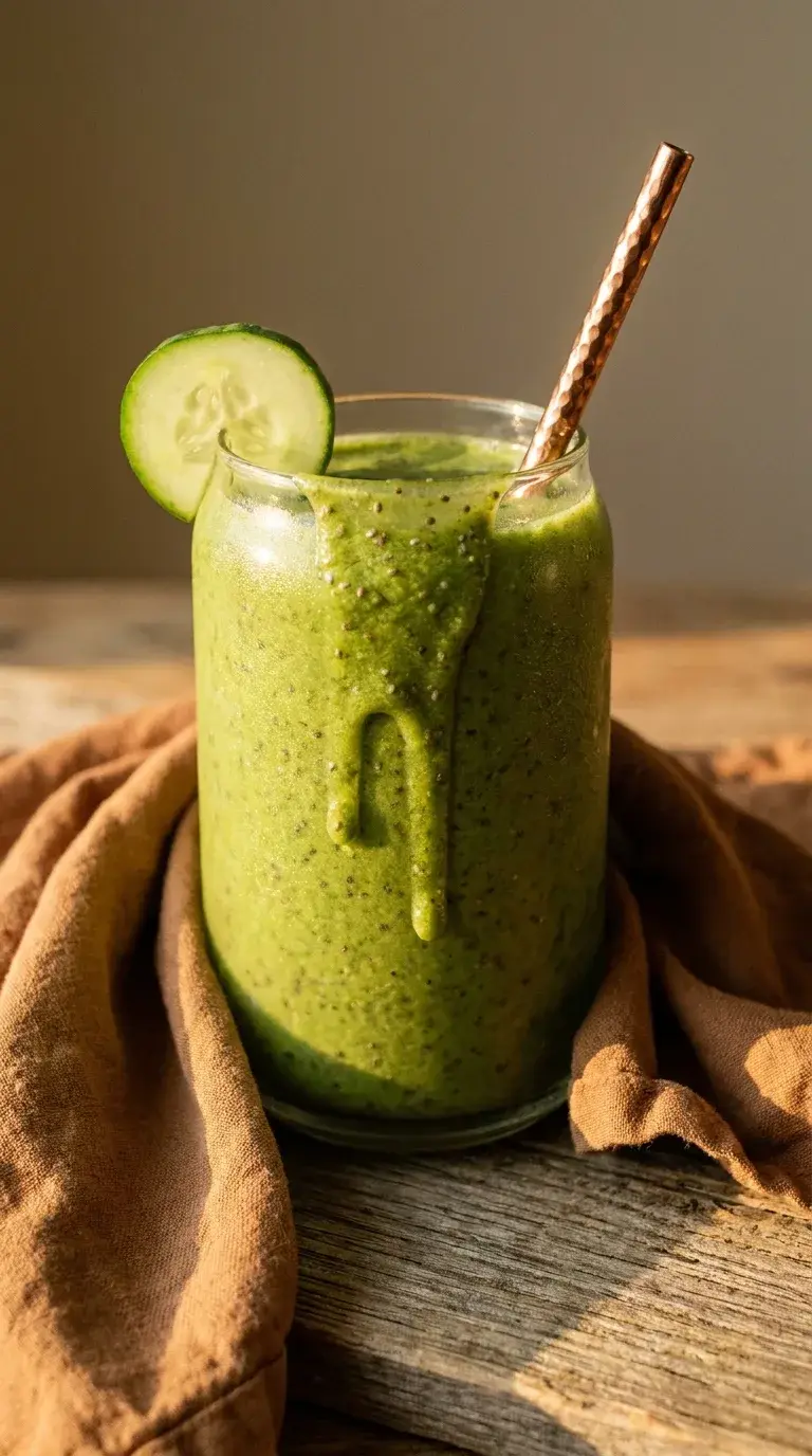 Green Protein Smoothie: Nutrient-Rich Energy Drink