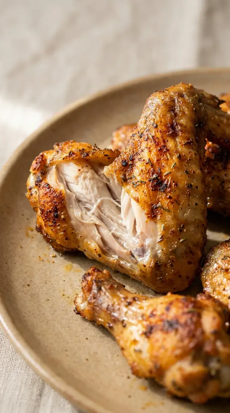 Ranch Chicken Wings: Oven-Baked American Appetiser