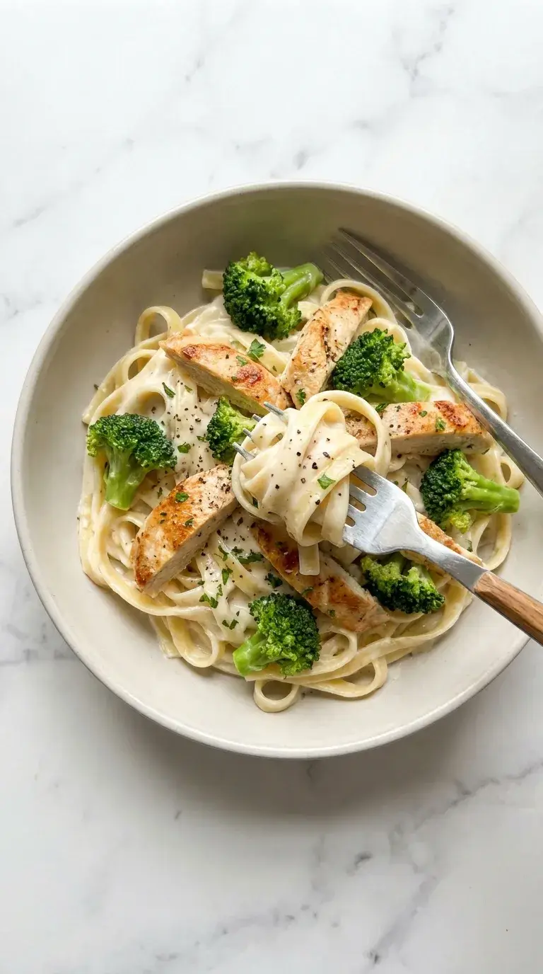 Chicken Alfredo: Creamy Halal Pasta