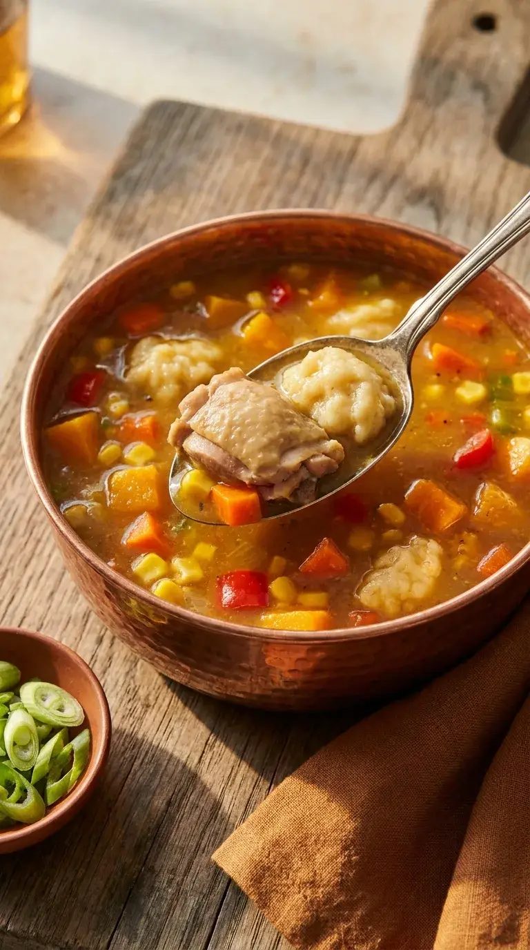 Jamaican Chicken Soup: Halal Comfort Bowl
