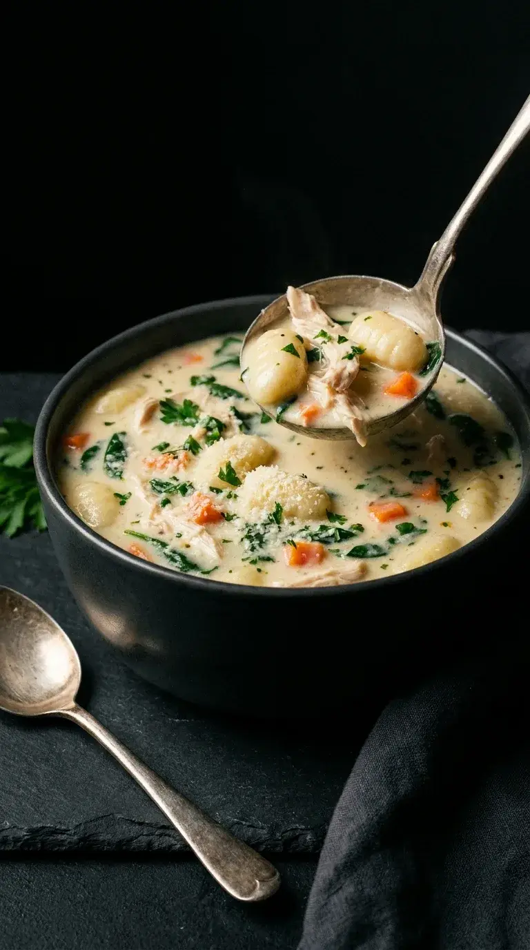 Chicken Soup Olive Garden Classic: Creamy Gnocchi Soup