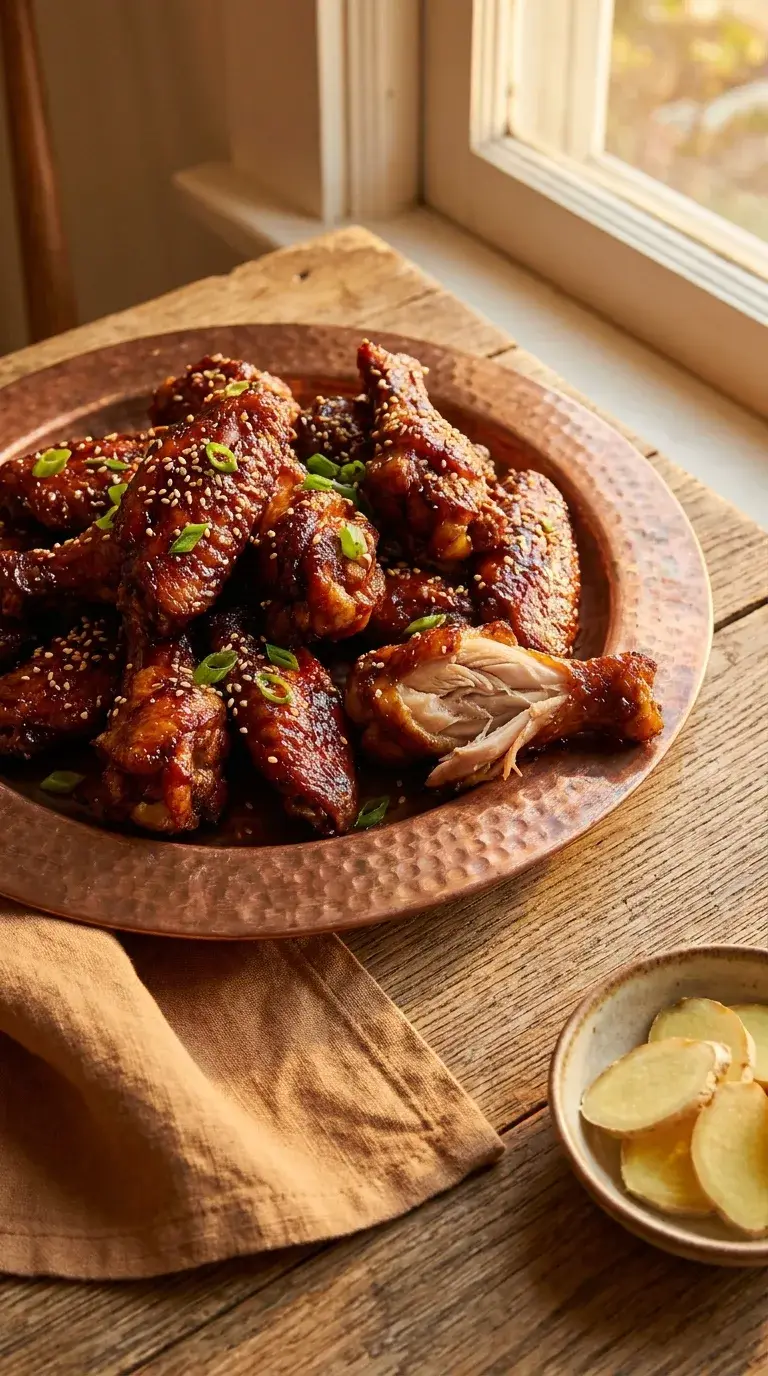Coke-Glazed Chicken Wings: Sticky American Appetiser