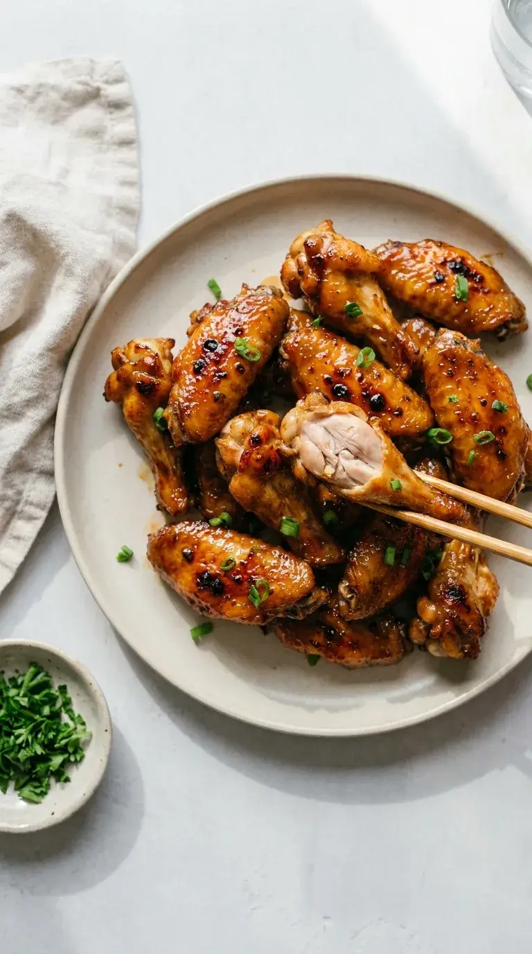 Sprite Chicken Wings: Halal Glazed Poultry