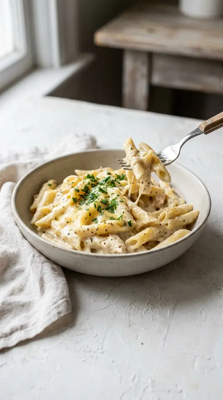 Cream of Chicken Soup Chicken Pasta: Creamy Italian Dinner