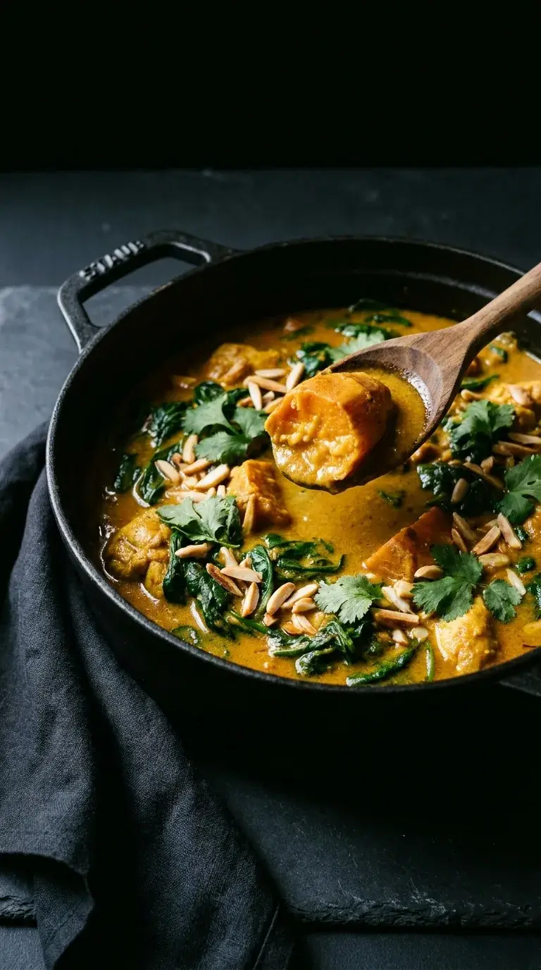 Chicken and Sweet Potato Korma: Creamy Indian Curry