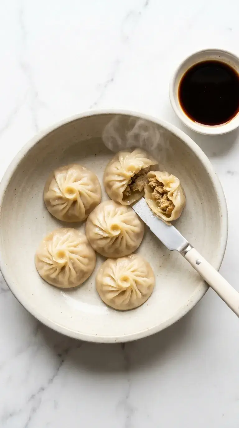 Xiao Long Bao: Chicken Soup Dumplings