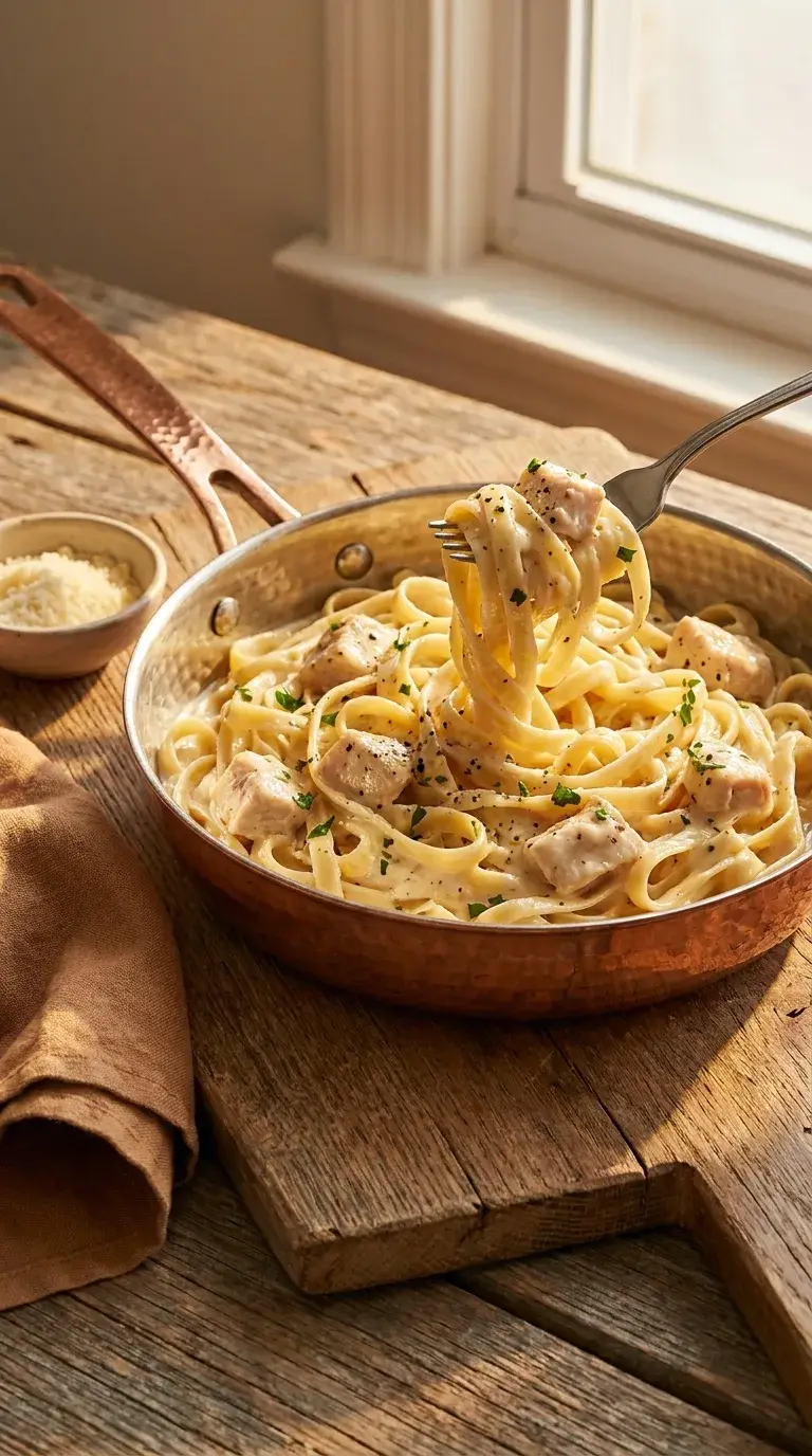 Chicken Alfredo: Creamy Italian Pasta
