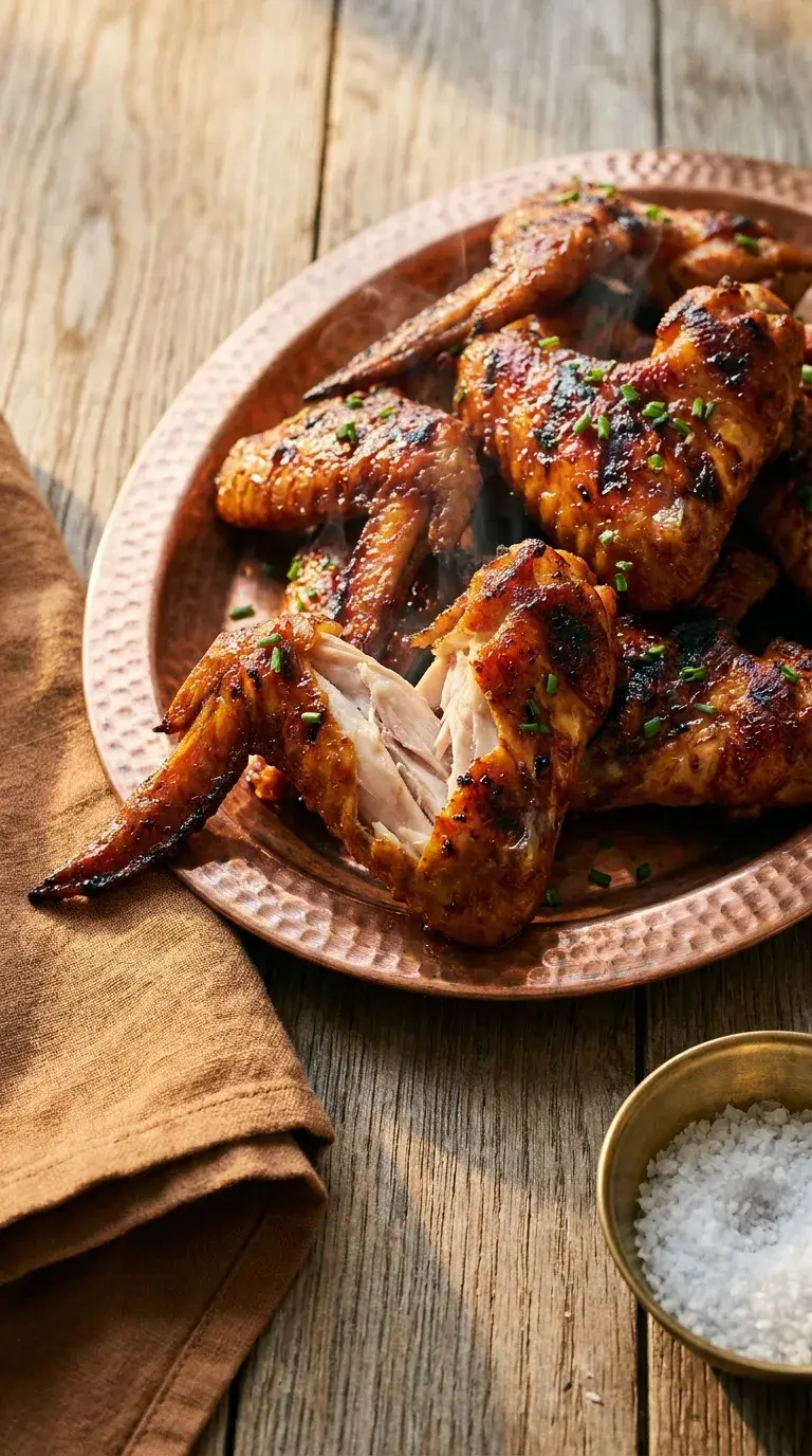 BBQ Chicken Wings: Crispy Oven-Baked Poultry