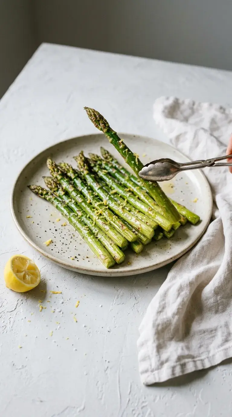 Oven Baked Asparagus: Mediterranean Roasted Side