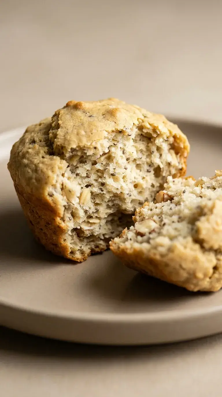 Low Calorie Protein Muffins: Almond and Oat Power