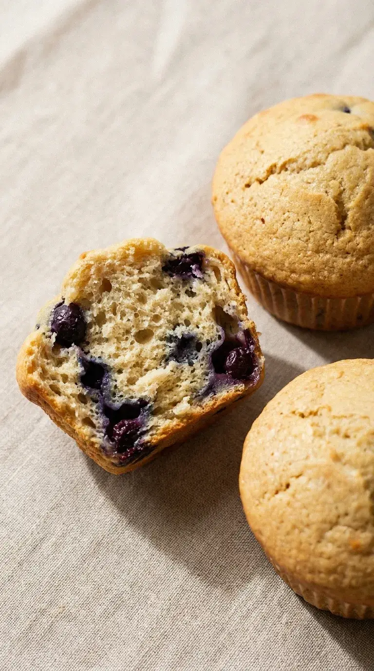 Fluffy Dairy-Free Protein Muffins: High-Protein Oat Cakes