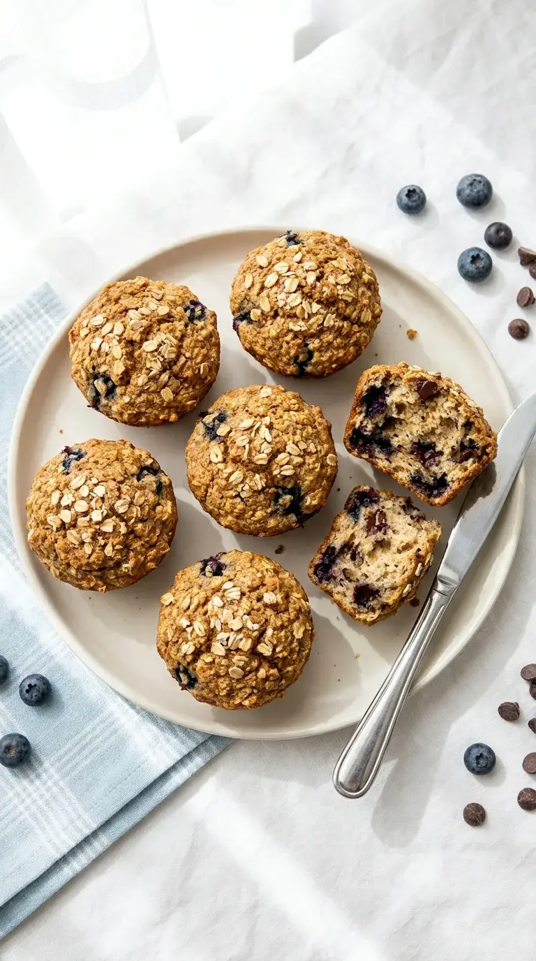 Oat Protein Muffins: High-Protein Breakfast Treats
