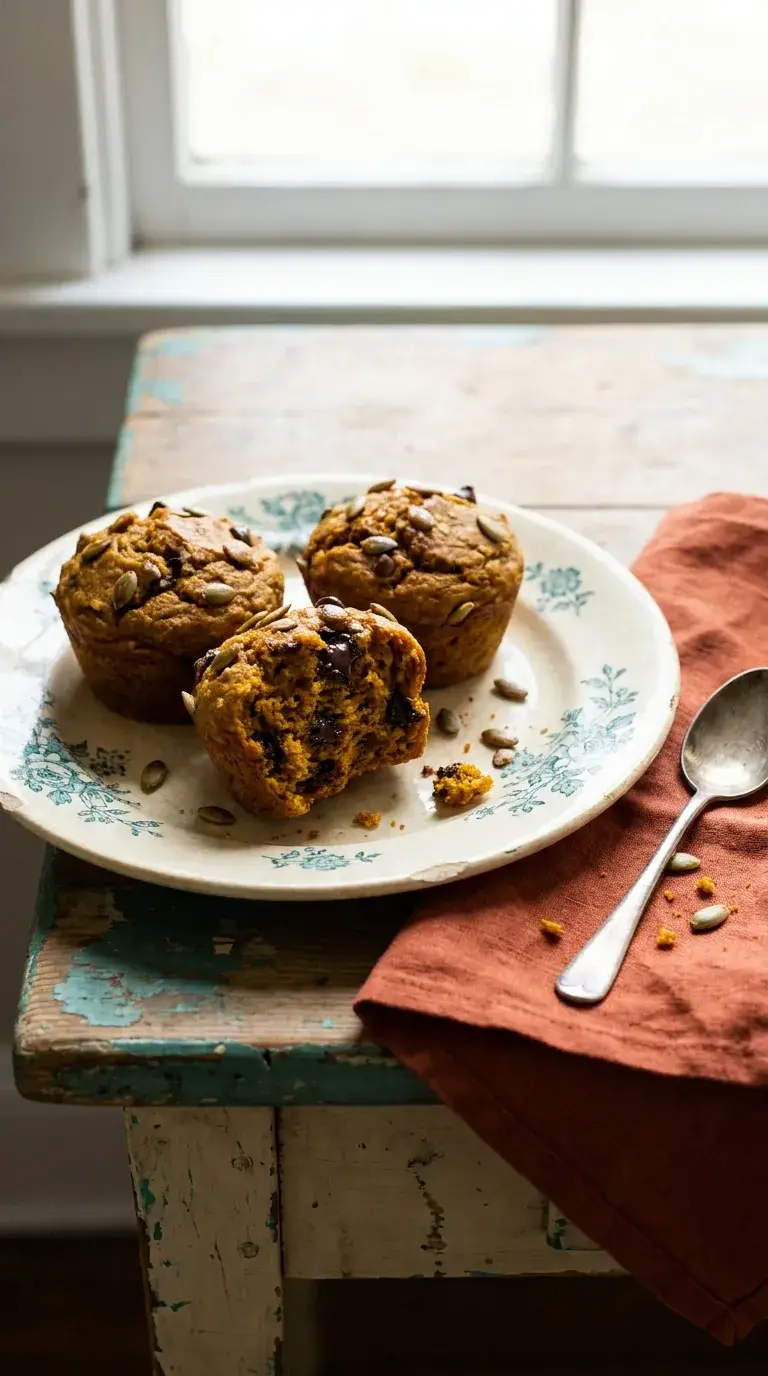 Pumpkin Protein Muffins: High Protein Autumn Cakes
