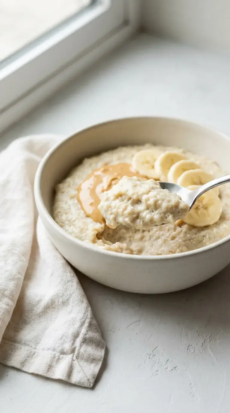 Protein Oatmeal Egg Whites: Fluffy High Protein Porridge