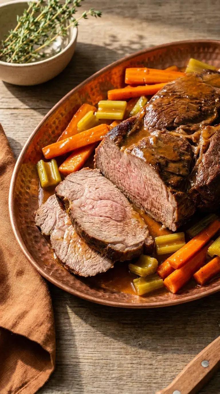 Pot Roast: American Slow Cooked Beef